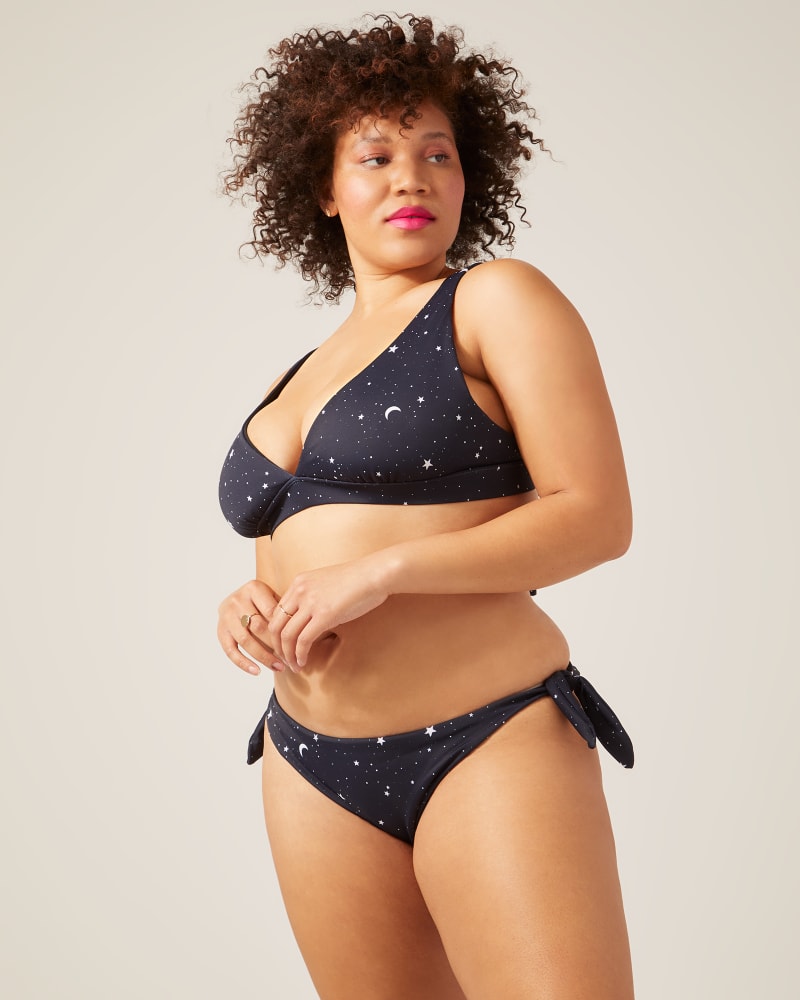 Front of plus size Side Tie Bottom by KITTY AND VIBE | Dia&Co | dia_product_style_image_id:156325